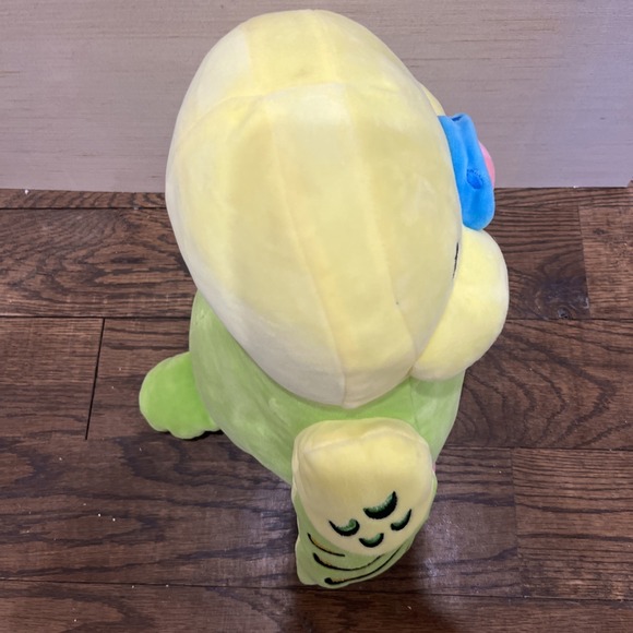 Fiesta Huggy Huggables VERNON Parakeet Budgie Bird Plush 12" Soft Embroidered - Picture 6 of 9